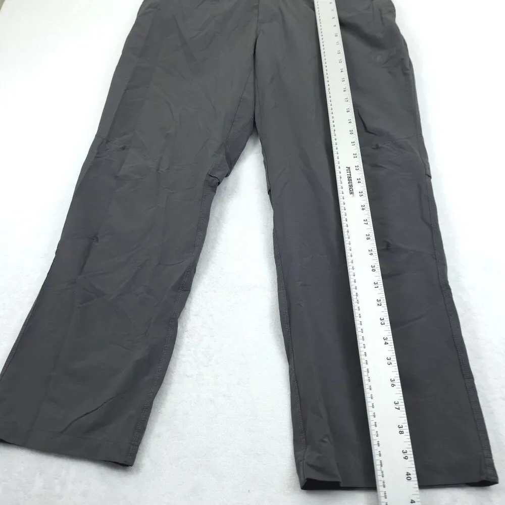 The North Face Men's Gray Outdoor Pants Size 40x29 Hiking Camping